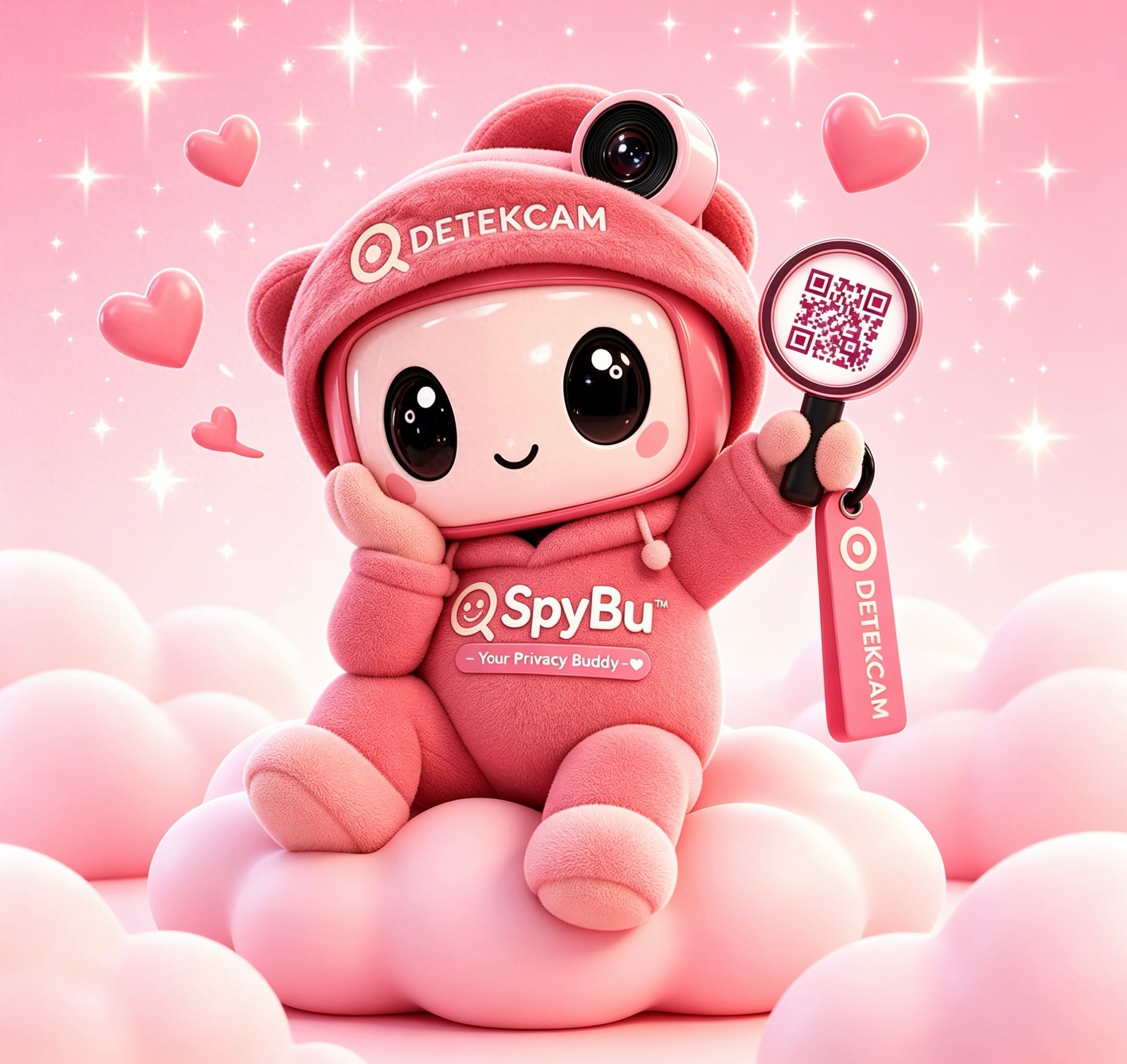 SpyBu Privacy Buddy digital safety collectible by IBG, featuring a sleek design for enhanced privacy and personal security.