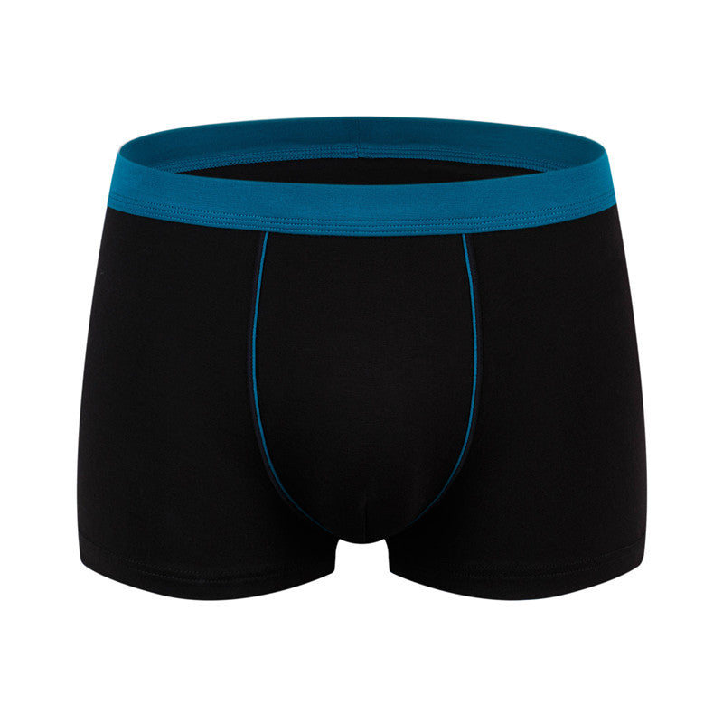 IBG men's cotton boxer briefs, breathable plus size underwear, close-up of soft fabric and comfortable fit for men's essentials
