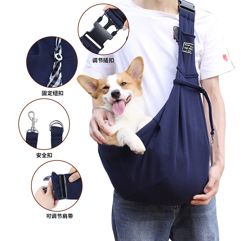 IBG foldable pet carrier backpack for cats and small dogs, travel bag with breathable mesh panels and secure zippers.