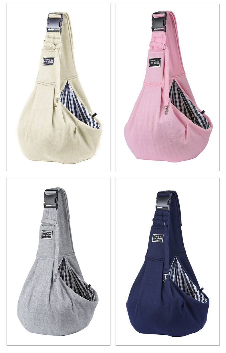 IBG foldable pet carrier backpack for cats and small dogs, portable travel bag with mesh ventilation and comfortable shoulder straps.