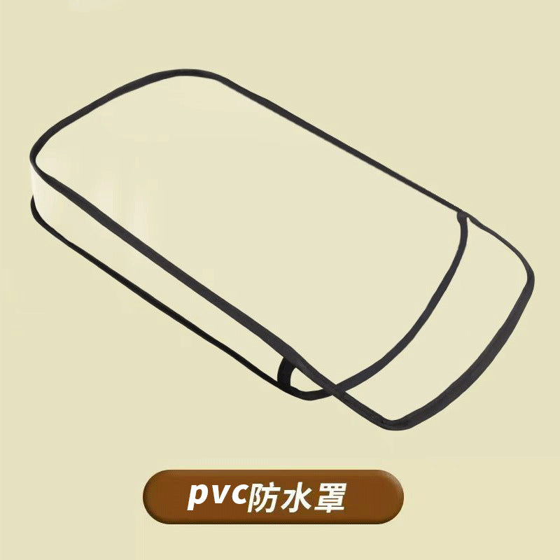 IBG motorcycle handlebar gloves, windproof and rainproof covers, designed for motorcycle accessories, shown on handlebars.