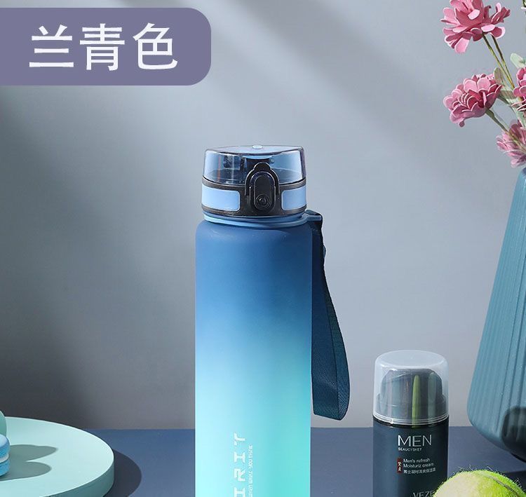 IBG large sports water bottle, 500ml or 1000ml fitness and outdoor bottle with a sleek design and secure lid for hydration.