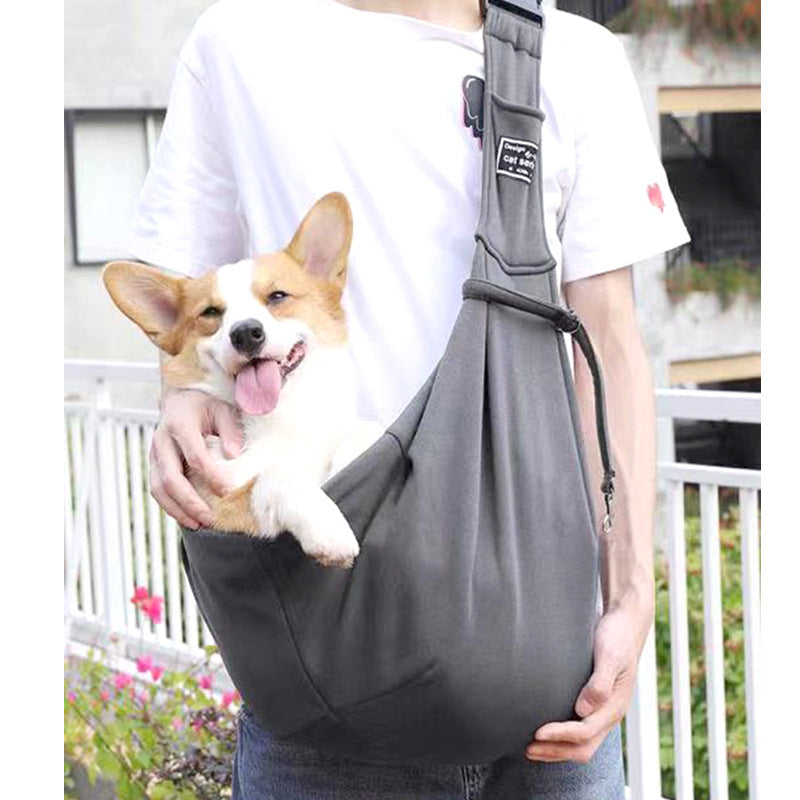 IBG foldable pet carrier backpack for cats and small dogs, lightweight travel bag with mesh sides and adjustable straps.