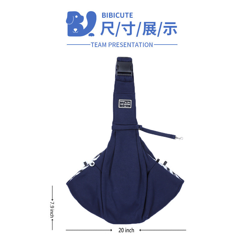 IBG foldable pet carrier backpack for cats and small dogs, portable travel bag with mesh panels and comfortable straps.