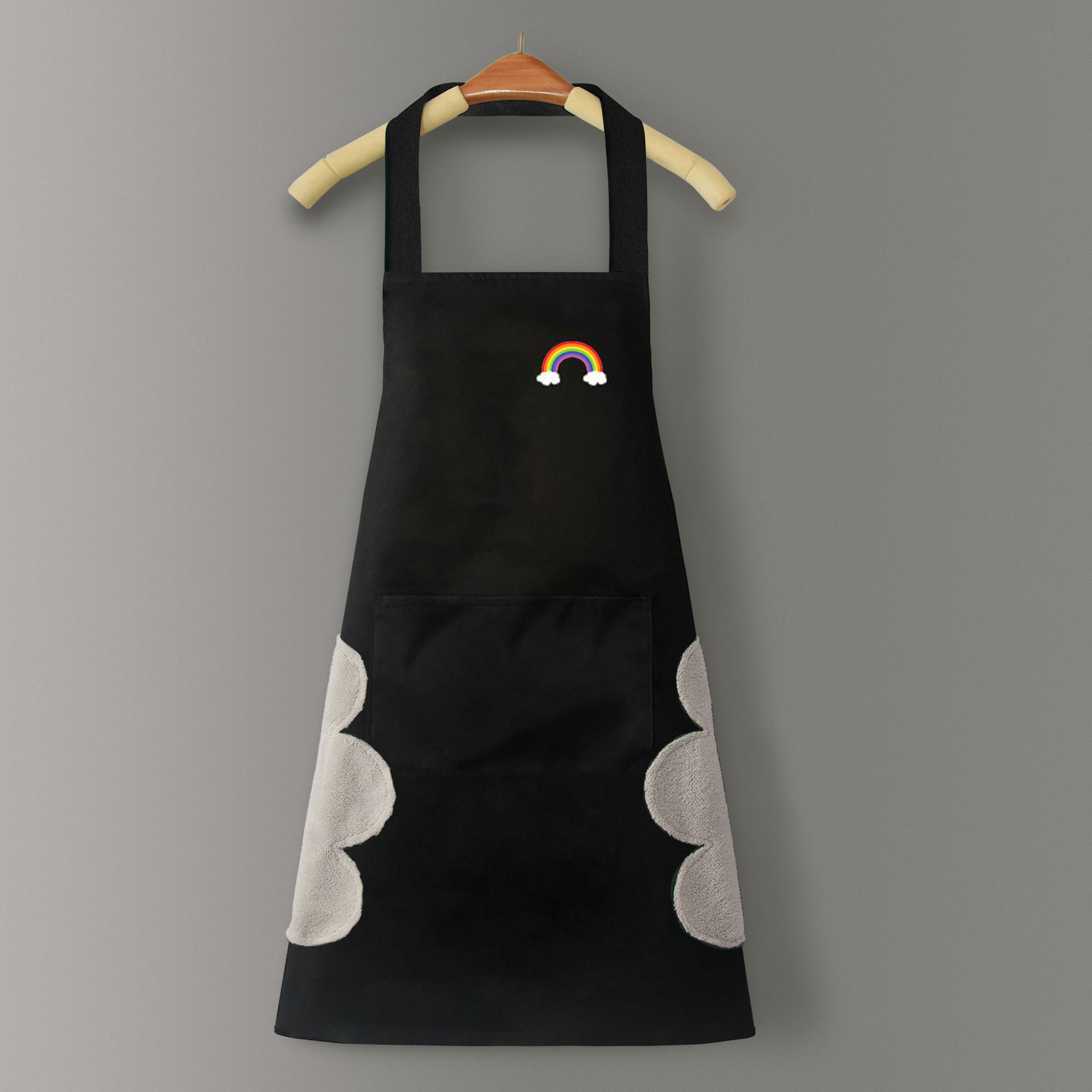 IBG waterproof kitchen apron for cooking and cleaning, durable and stain-resistant apron with adjustable straps.