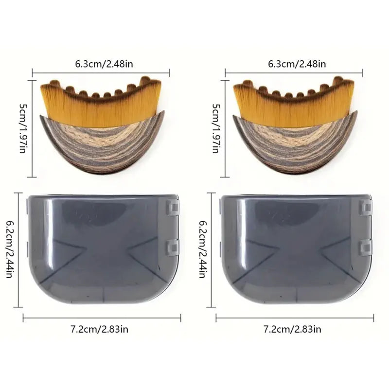IBG Facial Contour Massage Brush, a sleek self-care tool for facial massage and skin contouring in beauty and personal care.