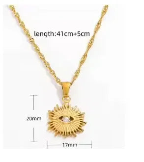 Stainless steel ball chain necklace by IBG, minimal everyday jewelry with evenly spaced round beads on a sleek chain.