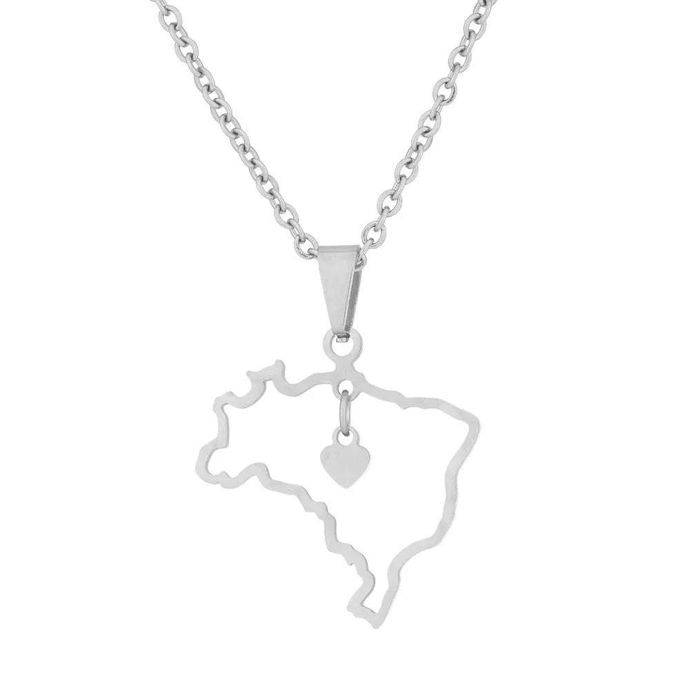 Stainless steel ball chain necklace from IBG, minimal everyday jewelry with a sleek, polished finish and small spherical links.