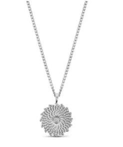 Stainless steel ball chain necklace by IBG, minimal everyday jewelry with small round beads on a sleek chain.